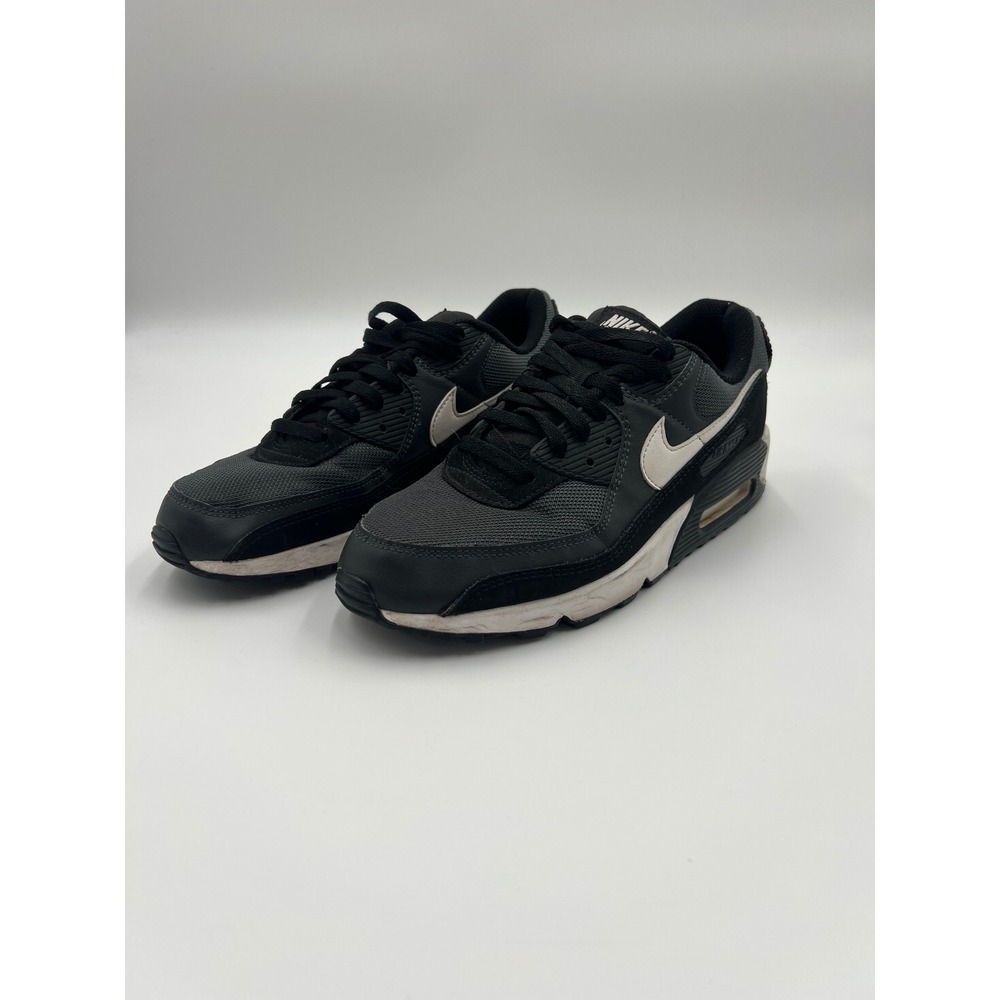 Nike Air Max 90 Black Grey White Sneakers CN8490-002 Mens Size 11